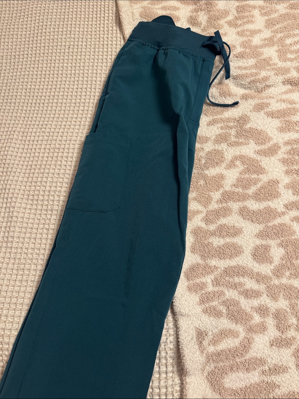 Mandala Scrub Cargo Jogger Pants